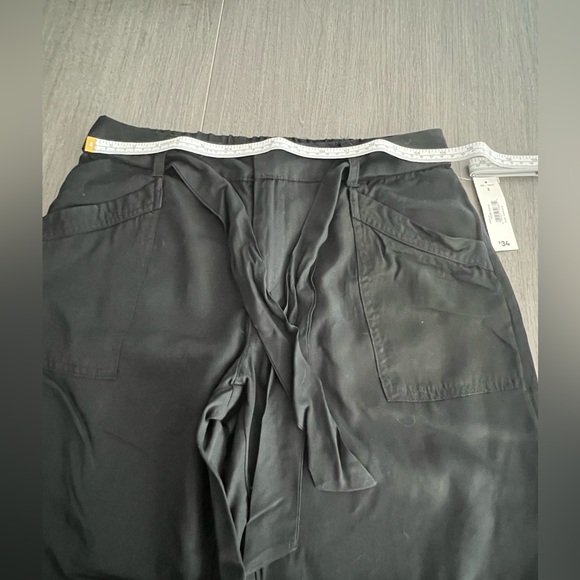 Joe Fresh Black Wide-Leg Pants with Belt – Size XS - Picture 5 of 6